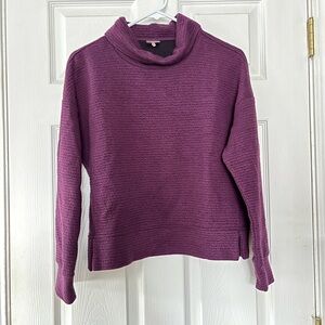 Calia by Carrie Plum Cowl Neck Sweater